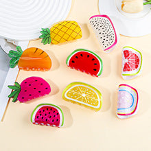 Assorted Christmas Clear Jelly Hair Claw Clips