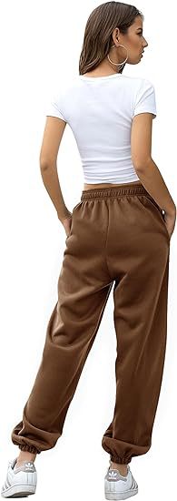 High Waist Loose Fit Sweatpants | Casual Jogger Pants Women