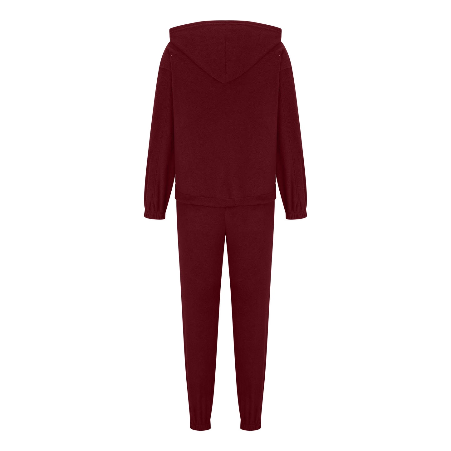 Women's Fleece Zip Hoodie Jogger Matching Set