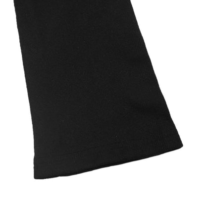 Contrast Trim V Neck Tie Waist Knit Midi Dress