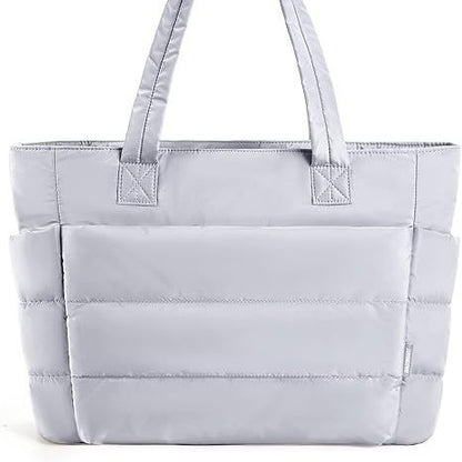 Women's Travel Commuter Lightweight Fluffy Tote Bag