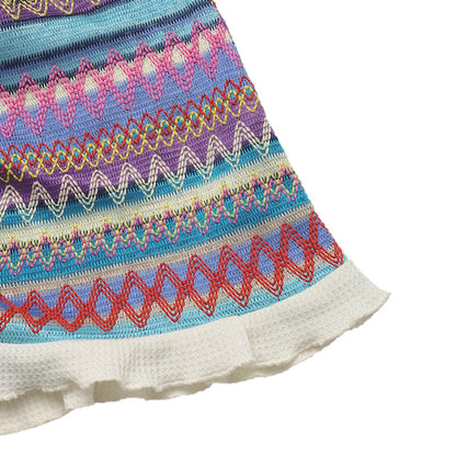 Boho Printed Ruched Mini Dress Spaghetti Strap Sundress
