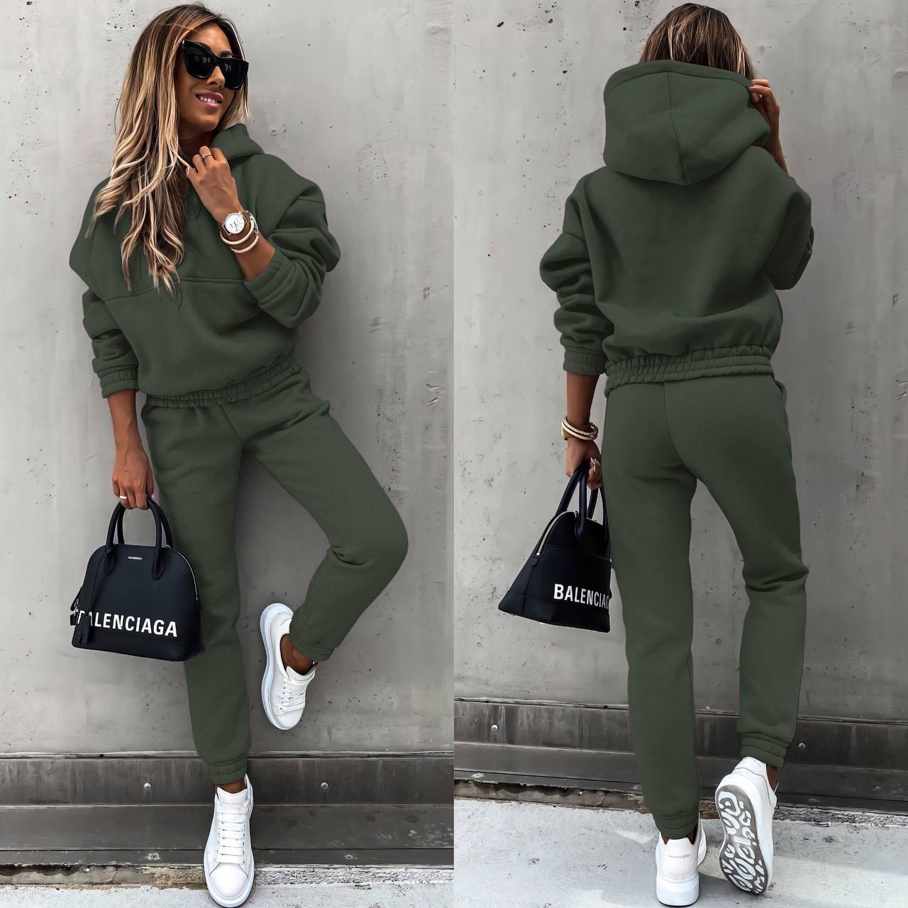 Women's 2 Piece Hoodie Joggers Casual Sweatsuit