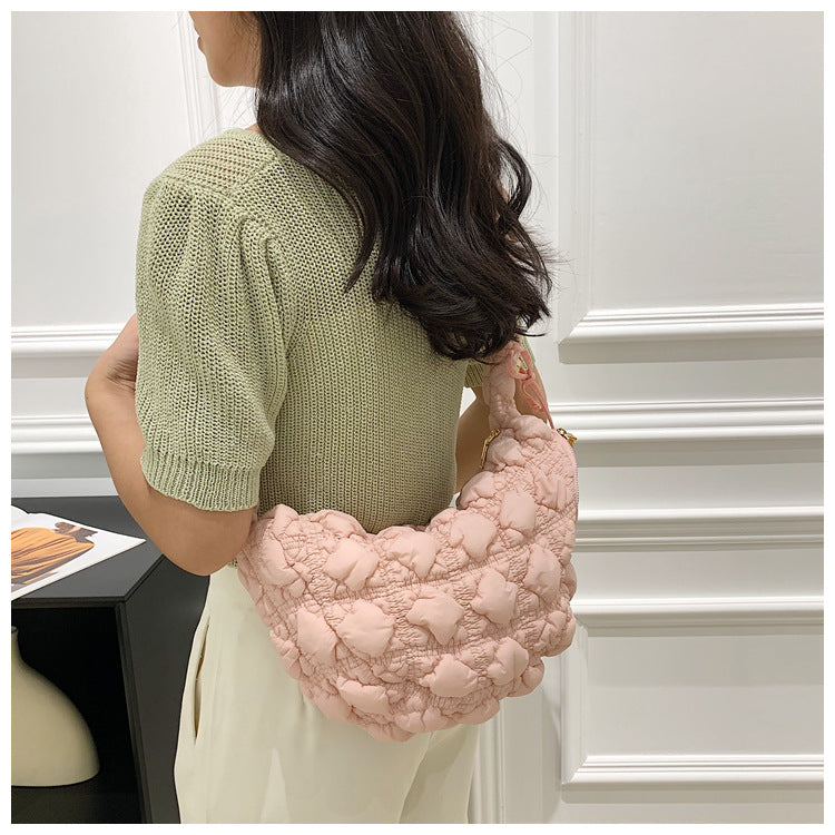 Women's cloud bag shoulder bag light hobo bag handbag