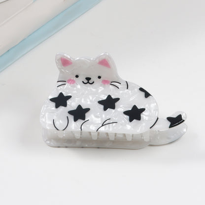Cute Animal Hair Claw Clips Cat Dog Jaw Clips
