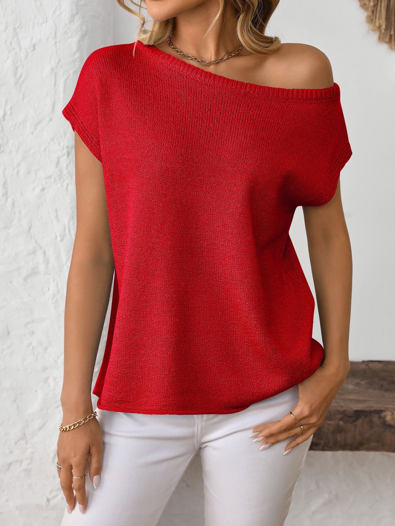 Y2K Summer Knitted Sweater Top Women’s Jumper