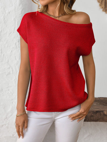 Y2K Summer Knitted Sweater Top Women’s Jumper