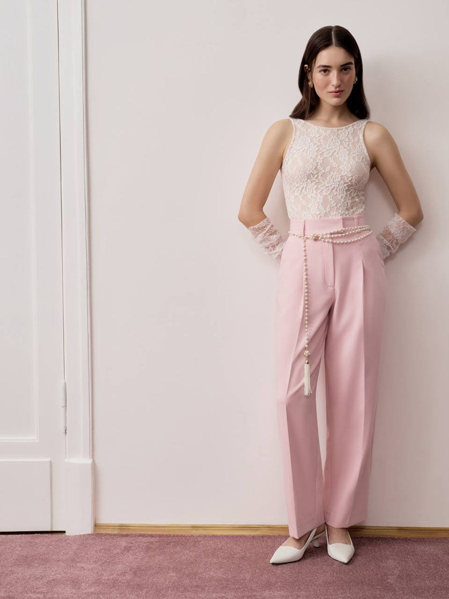 Floral Lace Sleeveless Bodysuit Sexy Mesh Tank Top
