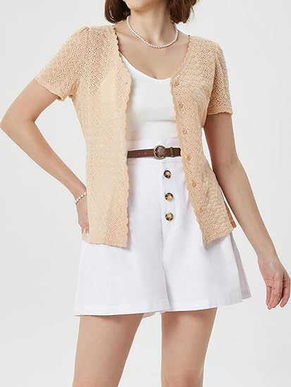 Women's High-Waisted A-Line Shorts – Summer Casual Business Shorts