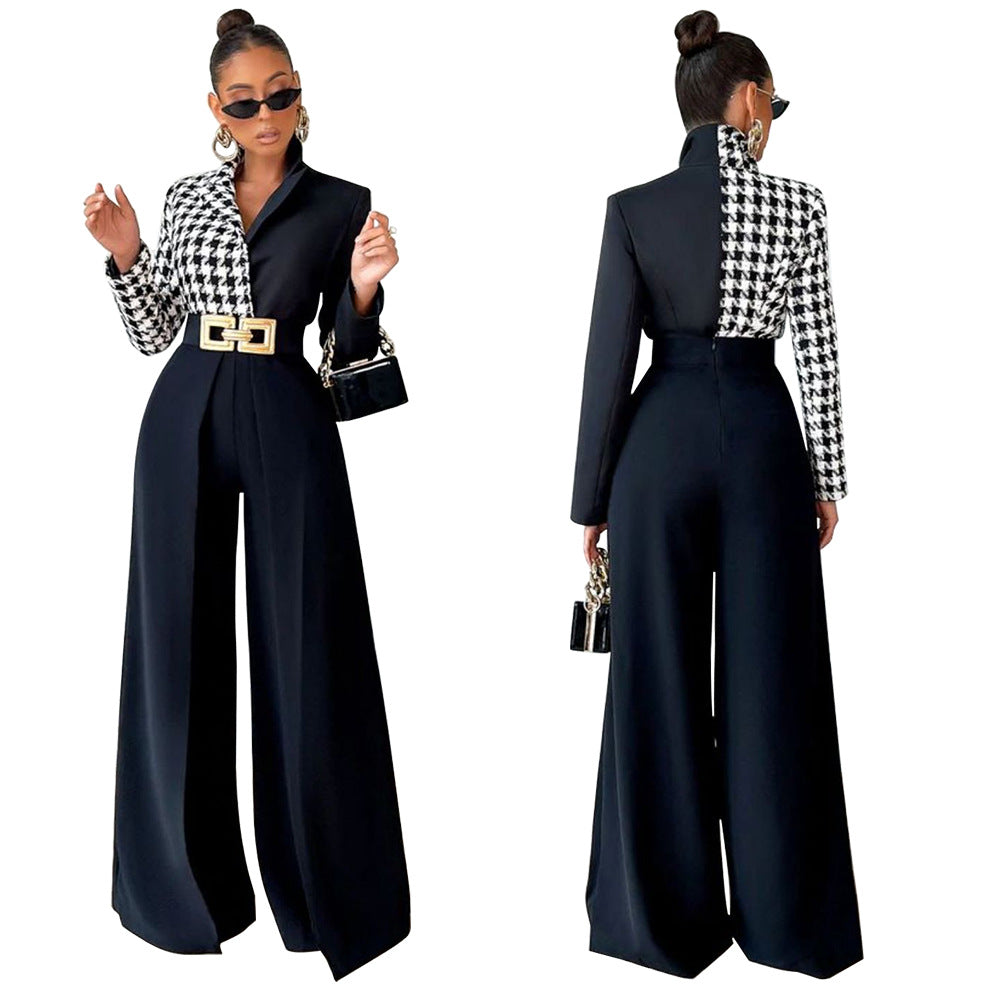 Women's High Waist Wide Leg Pants Flowy Loose Casual