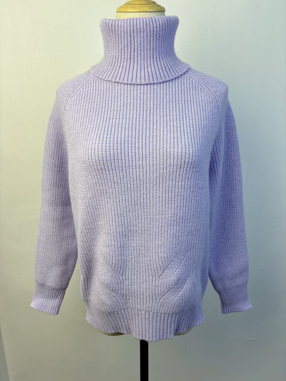 Women's Oversized Chunky Knit Turtleneck Sweater Pullover
