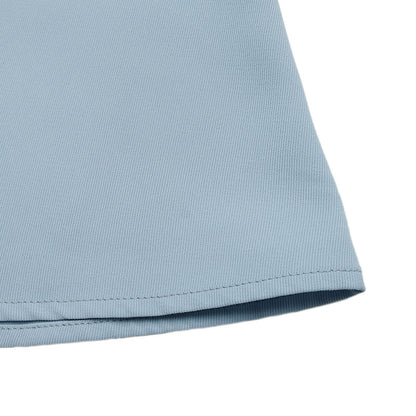 High Waist A-Line Midi Skirt Button Detail Flowy Skirt