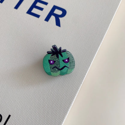 Halloween Ghost Pumpkin Bat Acrylic Mini Claw Clip