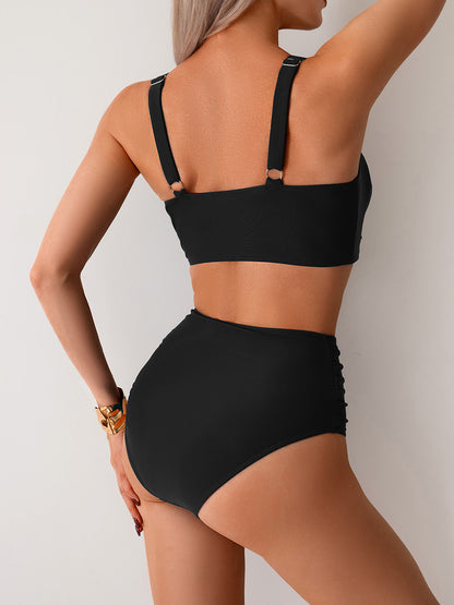 New High-Waisted Bikini Swimsuit for Women - Sexy and Stylish