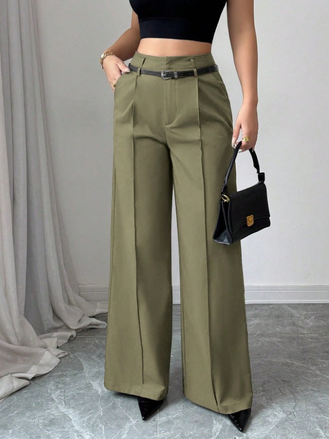 Women's High Waisted Wide Leg Business Casual Dress Pants