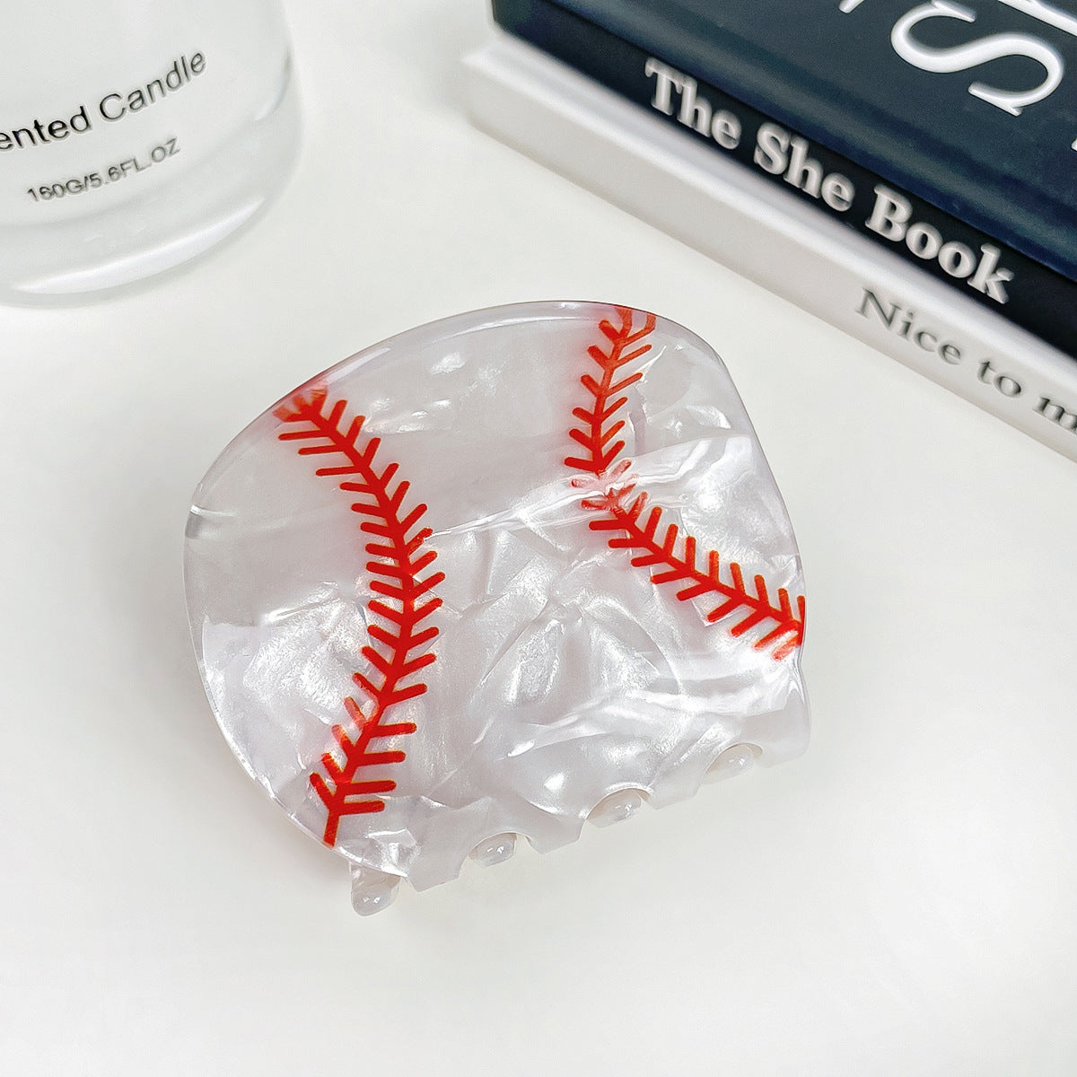 Game Day Hair Claw Clips Basketball Soccer Baseball Tennis