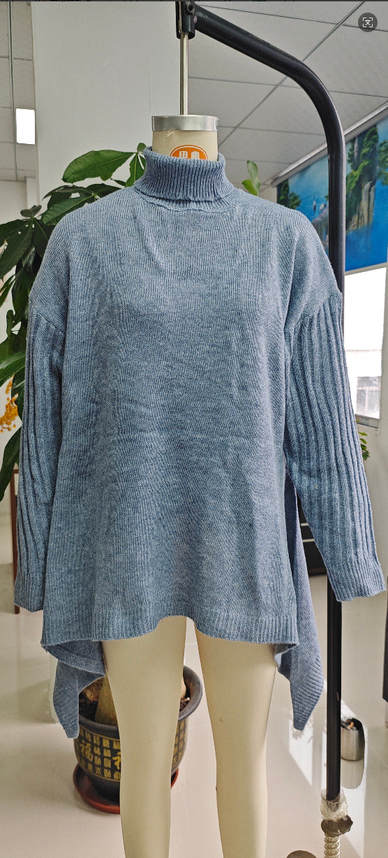 Women's Oversized Chunky Turtleneck Sweater