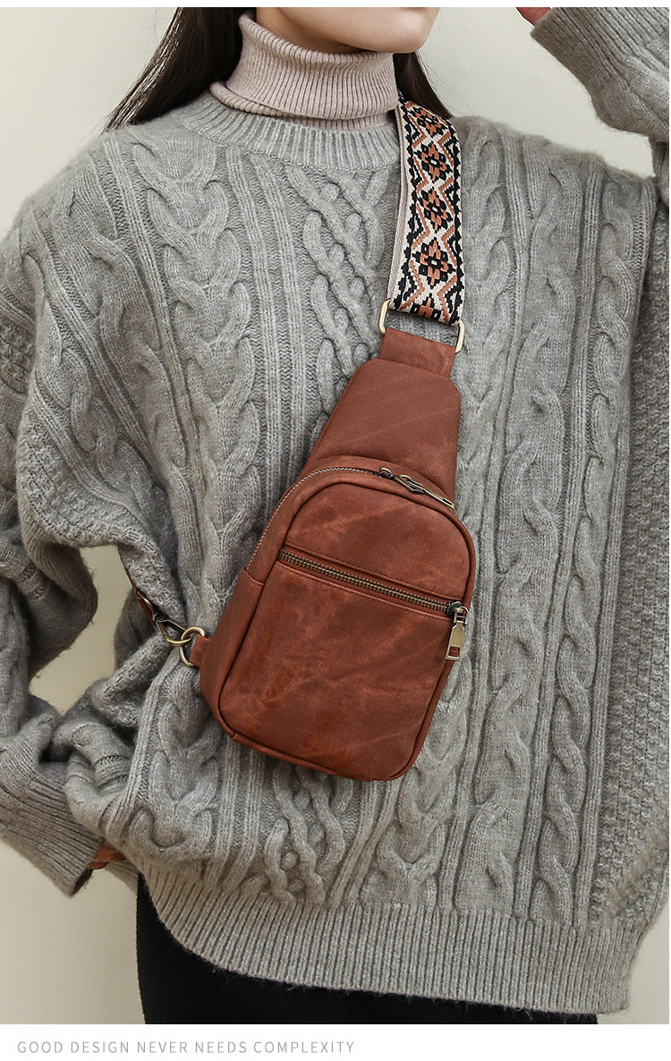 Sling Crossbody Fanny Packs Chest Bag for Work Shopping