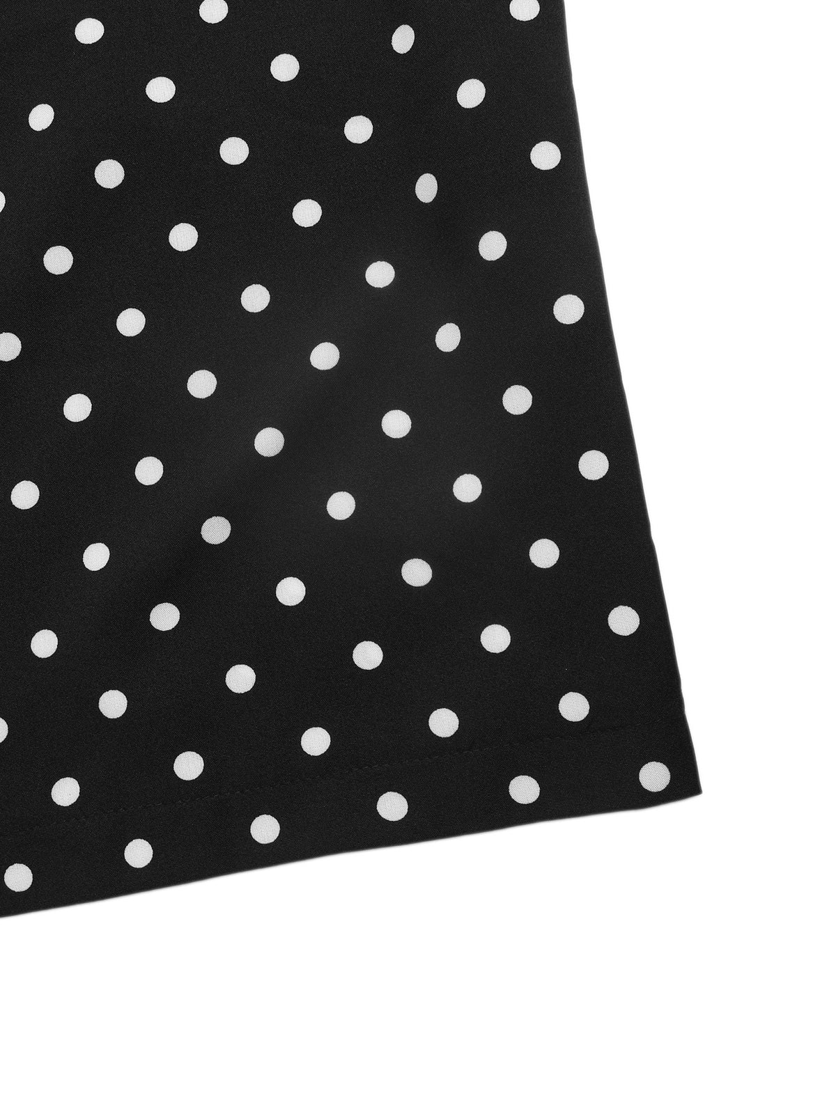 Women's Polka Dot High Waist Wide Leg Casual Pants