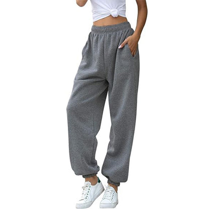 High Waist Loose Fit Sweatpants | Casual Jogger Pants Women
