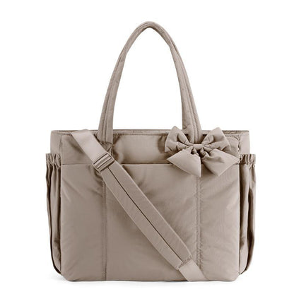 Lightweight Quilted Crossbody Travel Tote Bag for Women
