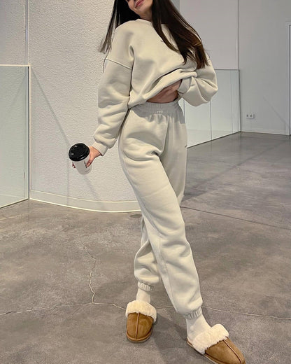 Women's Oversized Sweatshirt Joggers Matching Set