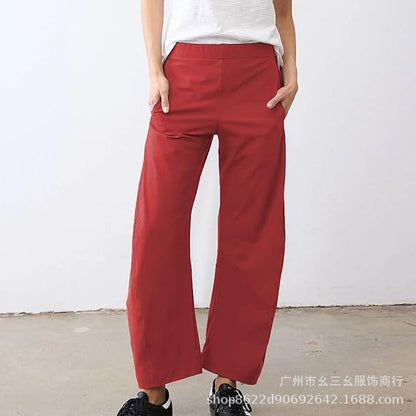 Women's Wide Leg Pants Casual Loose Work Trousers