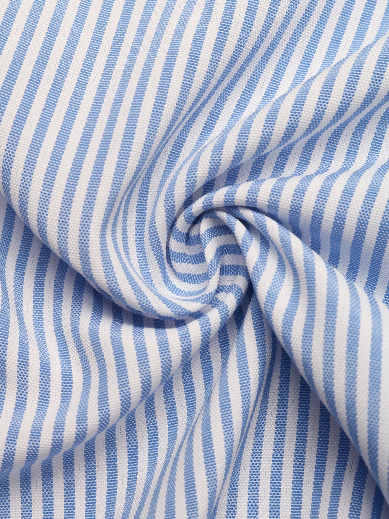 Blue Striped Flutter Sleeve Button Front Maxi Shirt Dress