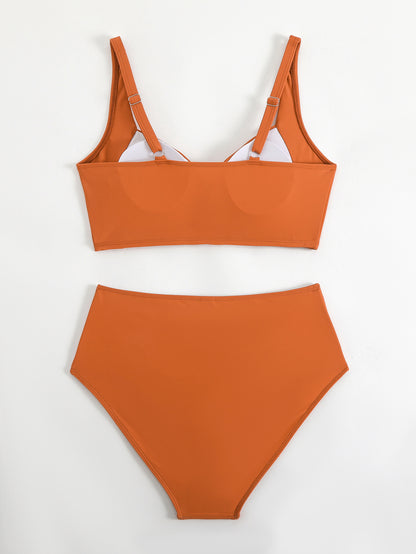 New High-Waisted Bikini Swimsuit for Women - Sexy and Stylish