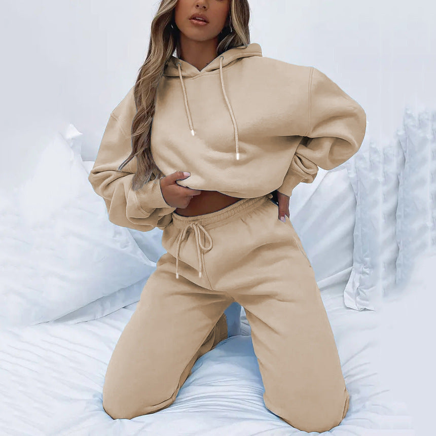 Women's Matching Hoodie & Sweatpants 2 Piece Lounge Set