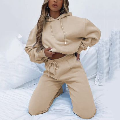 Women's Matching Hoodie & Sweatpants 2 Piece Lounge Set