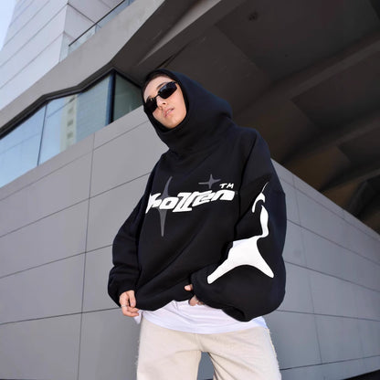 Y2K Oversized Graphic Hoodie Streetwear Unisex