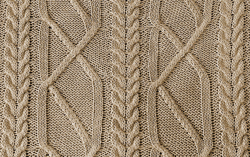 Cable Knit Shorts Set Summer Oversized Two Piece