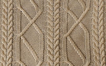Cable Knit Shorts Set Summer Oversized Two Piece