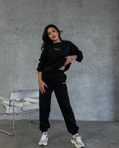 Women's Oversized Sweatshirt Joggers Lounge Matching Set