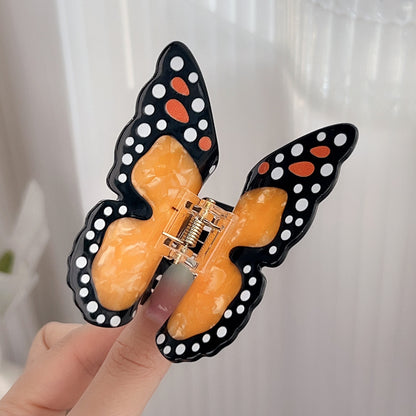 Bee Butterfly Hair Claw Clip Medium Vacation Style