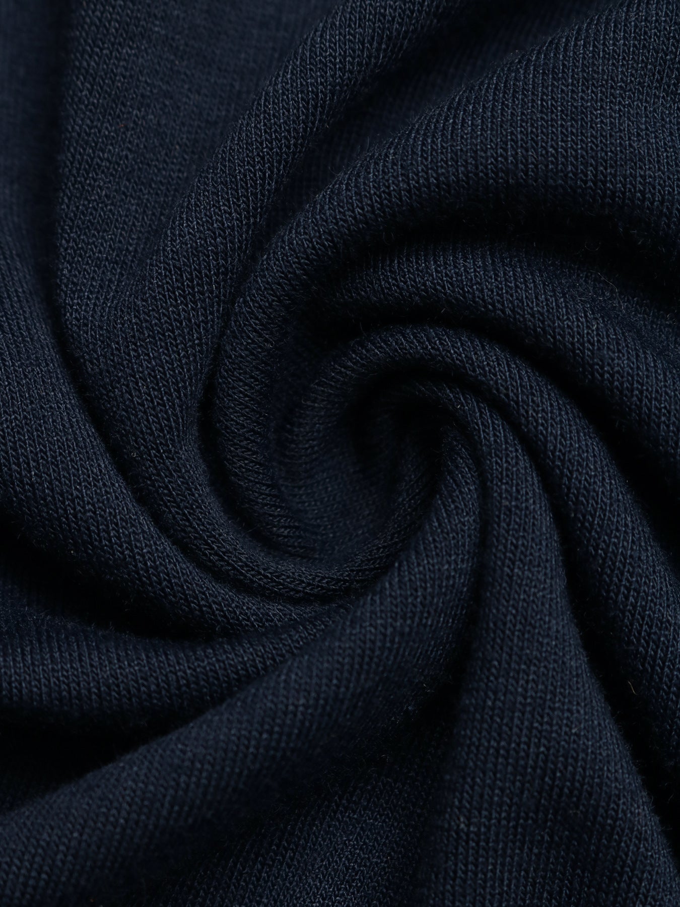 Navy Tee Striped Scarf Set Casual Short Sleeve Top