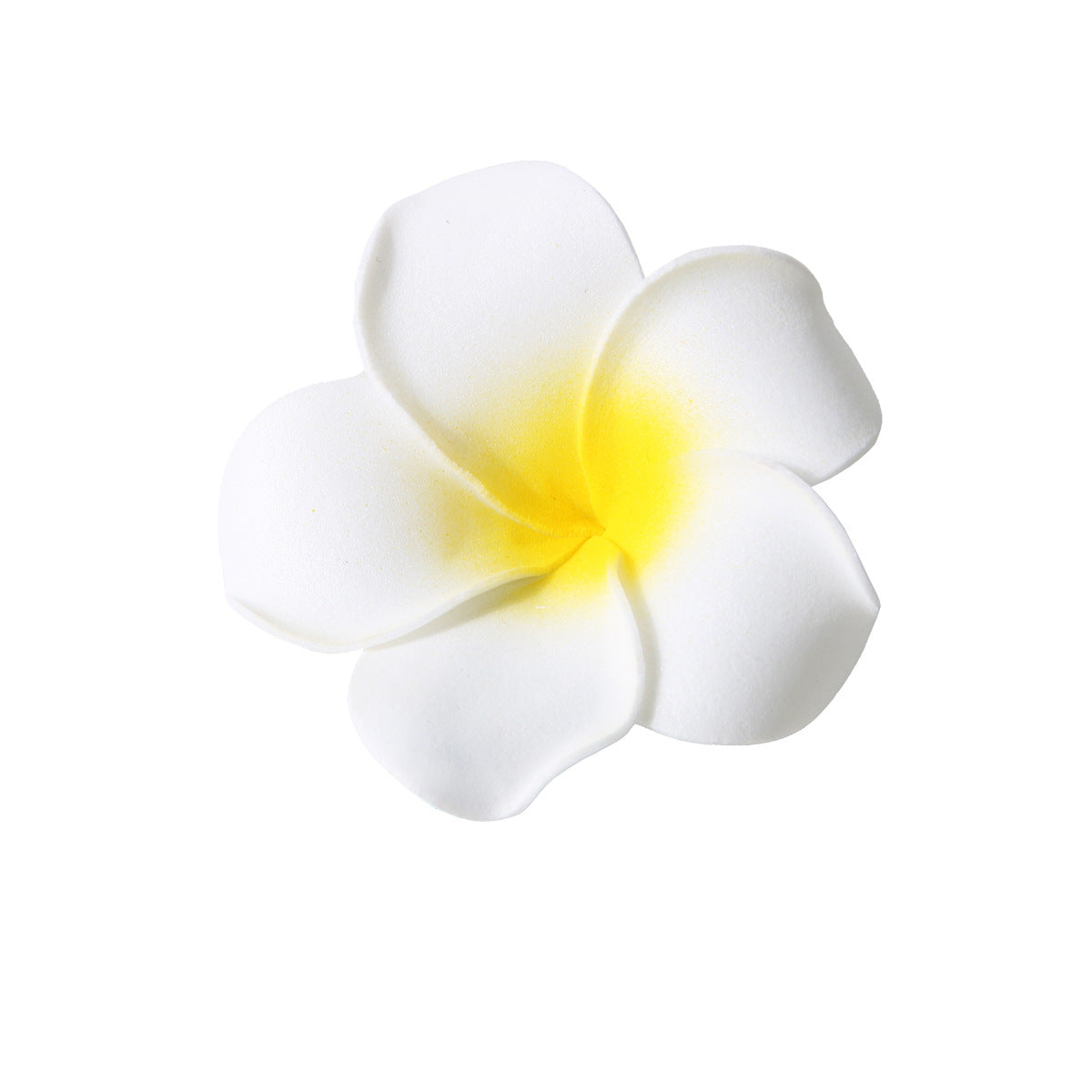 Foam Plumeria Hair Clip Tropical Flower Accessory