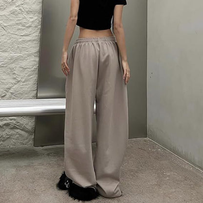 Cozy Wide Leg Sweatpants for Fall Lounge & Streetwear