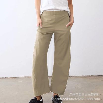 Women's Wide Leg Pants Casual Loose Work Trousers