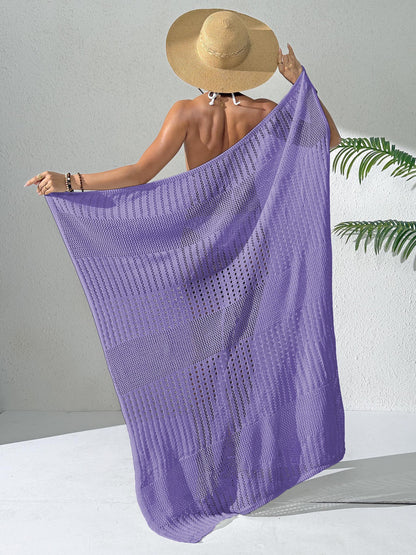 Women's Crochet Beach Cover Up Wrap Maxi Skirt Sarong