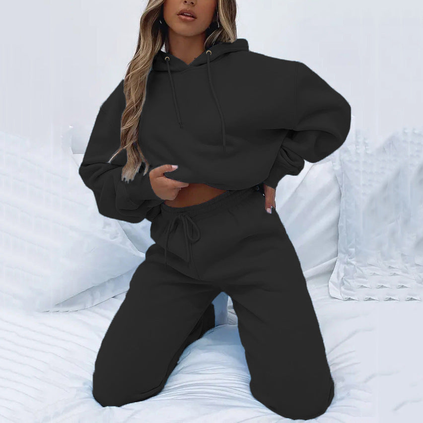 Women's Matching Hoodie & Sweatpants 2 Piece Lounge Set
