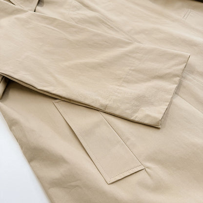 Women's Oversized Long Khaki Trench Coat