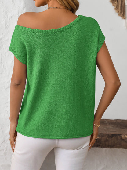 Y2K Summer Knitted Sweater Top Women’s Jumper
