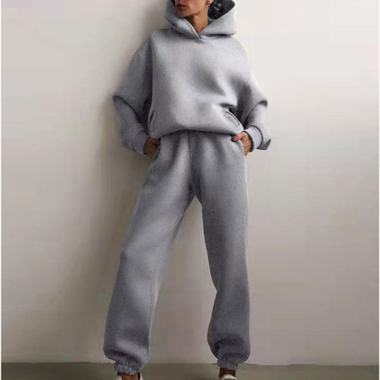Womens Oversized Hoodie Sweatpants Set Casual Streetwear