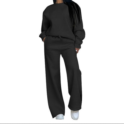 Women's Oversized Sweatshirt Wide Leg Pants Lounge Set