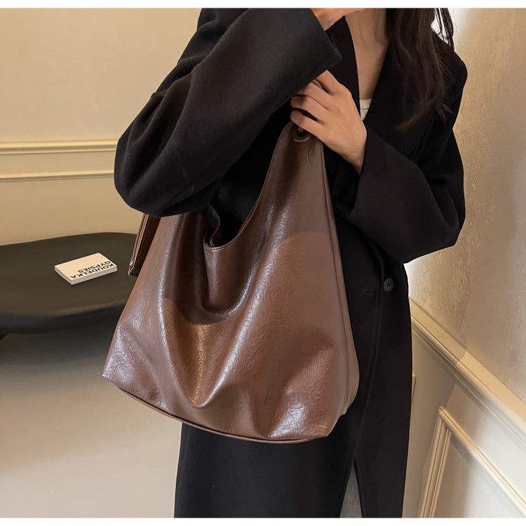 Oversized Slouchy Shoulder Tote Bag for Women