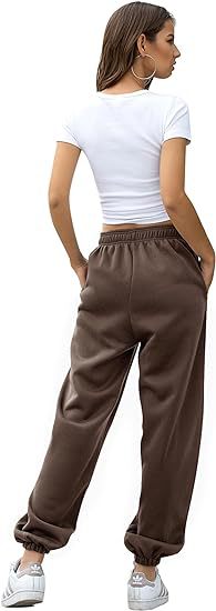High Waist Loose Fit Sweatpants | Casual Jogger Pants Women