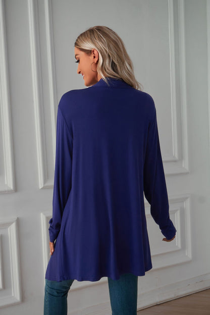 Women's Open Front Long Cardigan Lightweight Duster