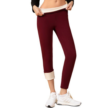 Women's Fleece Lined High Waist Plus Size Leggings
